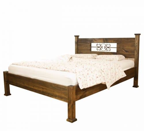 łóżko drewniane rzeźbione warszawa
